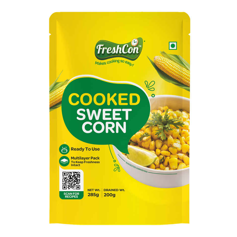 Freshcon Cooked Sweetcorn Kernel