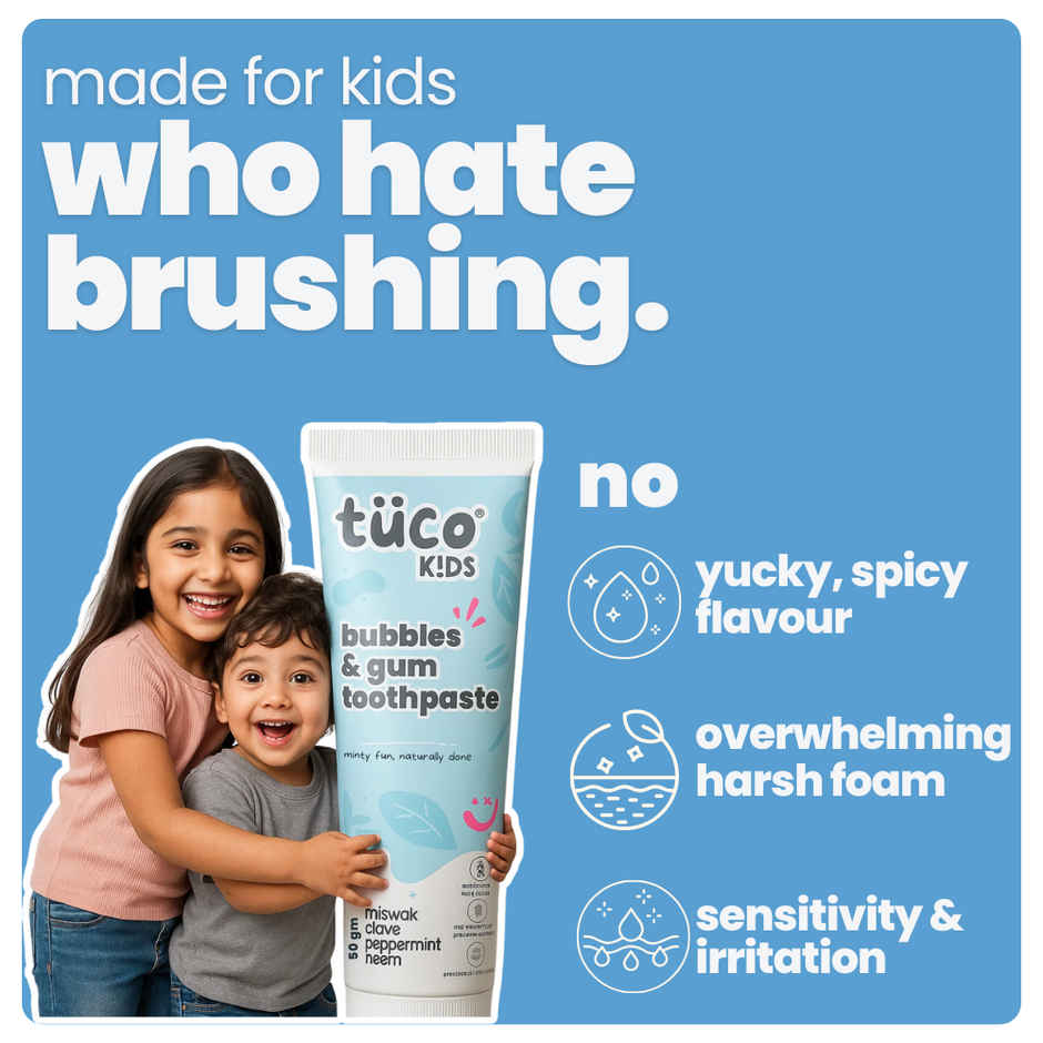 Tuco Kids Bubbles & Gum Toothpaste
