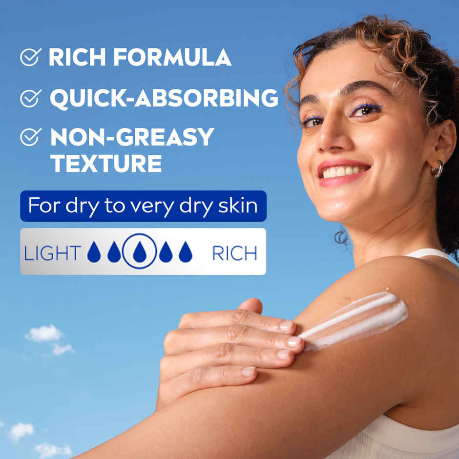 NIVEA Shea Smooth Body Lotion |48 H Moisturization|With Deep Moisture Serum | For Dry Skin