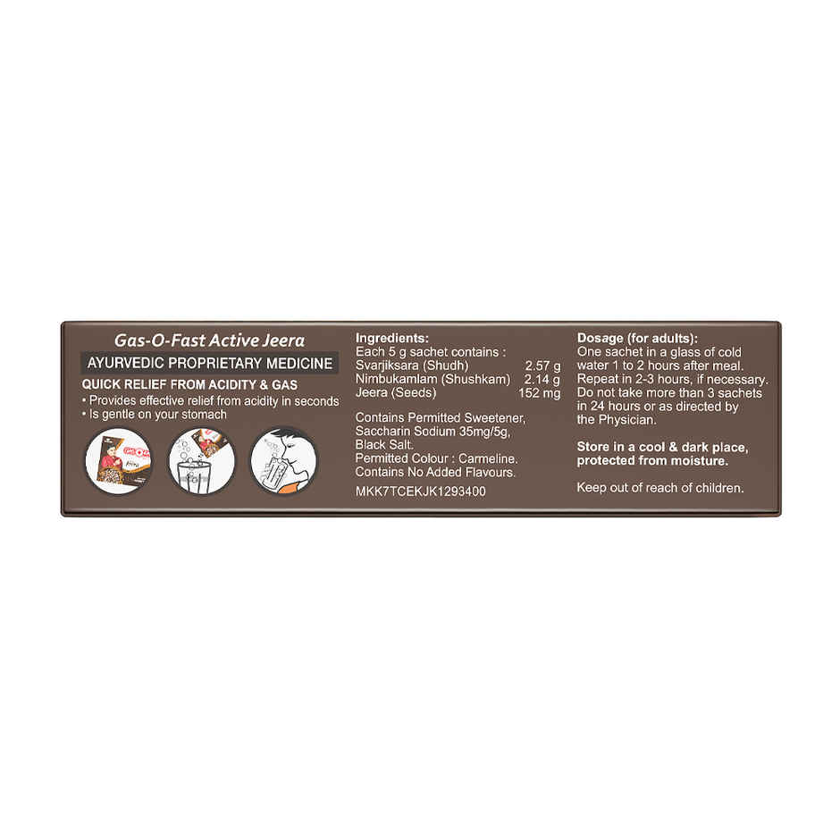 Mankind Gas-O-Fast Active Jeera Powder Combo