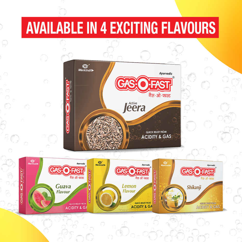 Mankind Gas-O-Fast Active Jeera Powder Combo 
