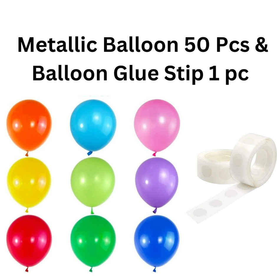 Balloon & Glue Strip | Let's Vybe