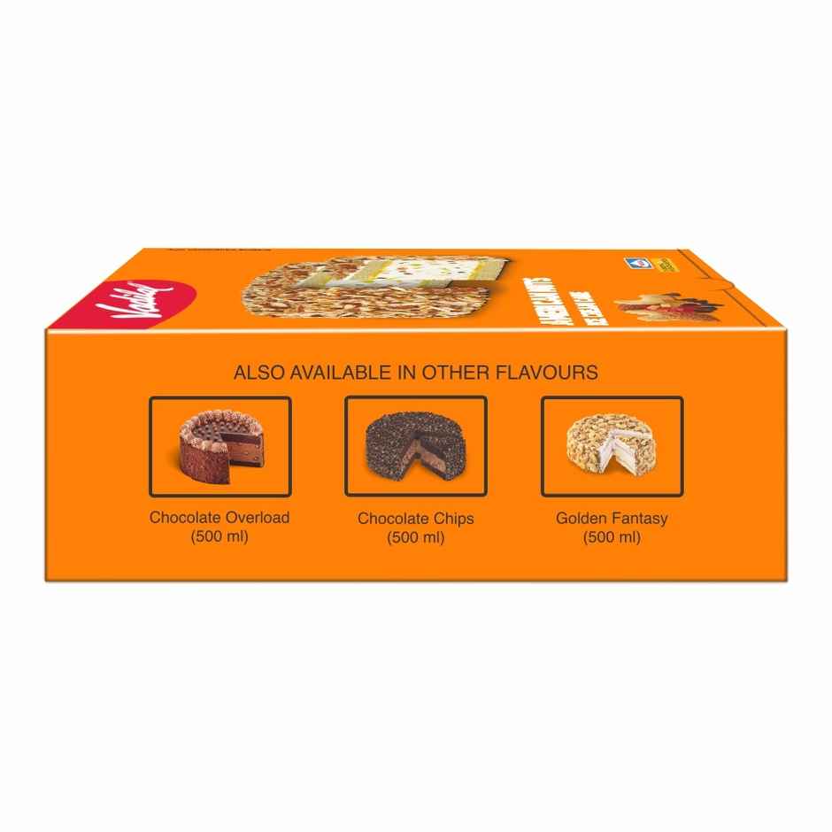 Vadilal American Nut Ice Cream Cake | Soft & Creamy