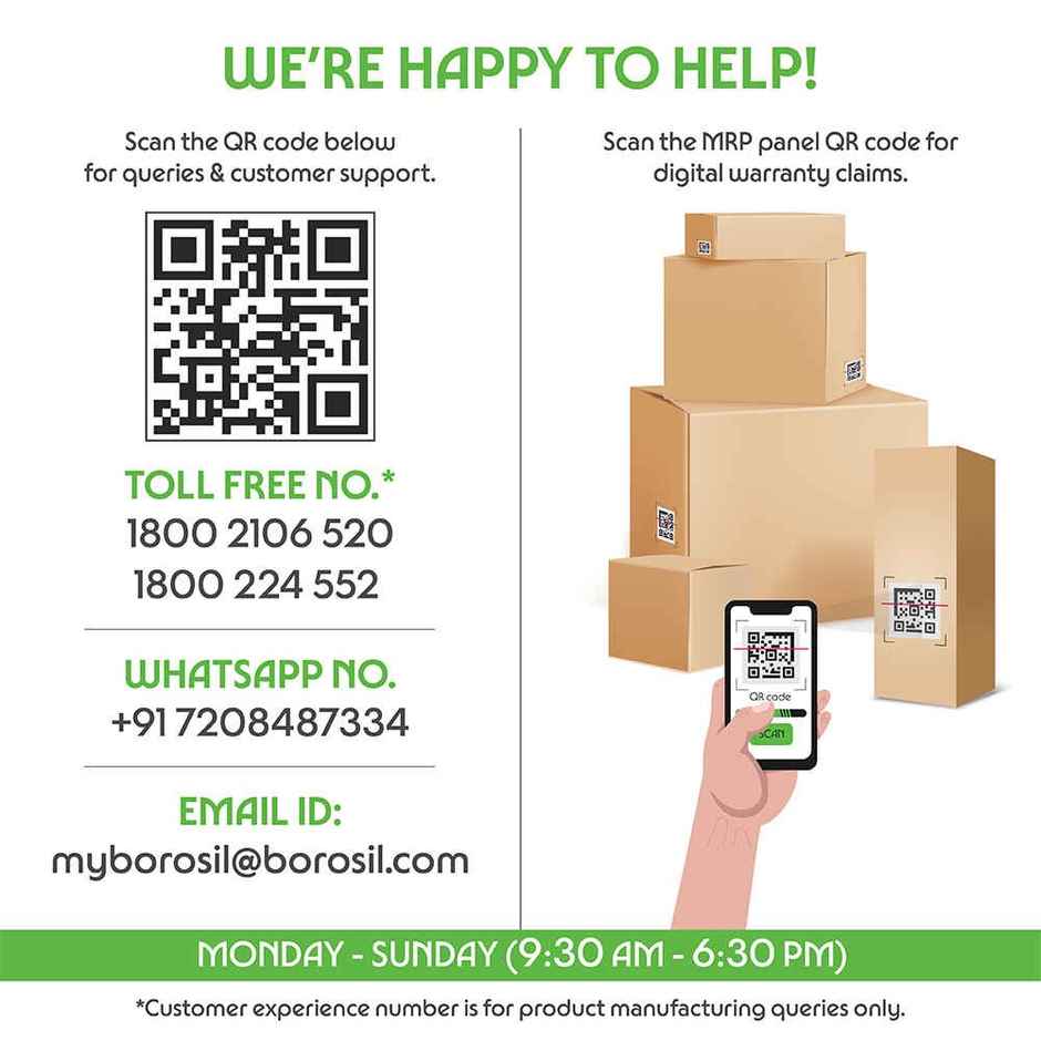 Borosil Bolt Double Wall Vacuum Insulated Stainless Steel Water Bottle | 1.8 L