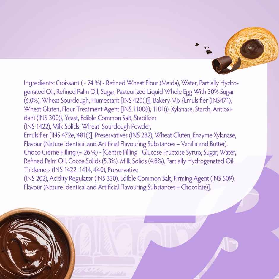 Bauli Moonfils Croissant Chocolate Combi (Pack Of 4)