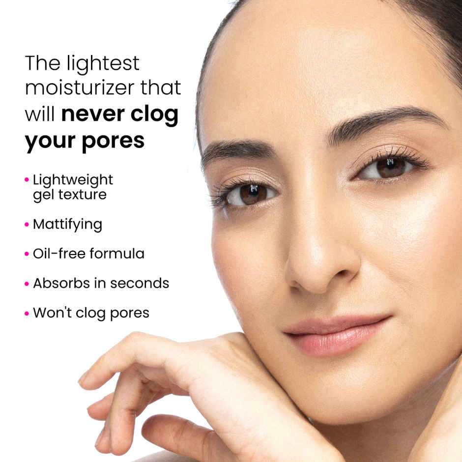 Foxtale Oil Balancing Gel Moisturizer for Oily Skin | Niacinamide | Lightweight & Non-Greasy