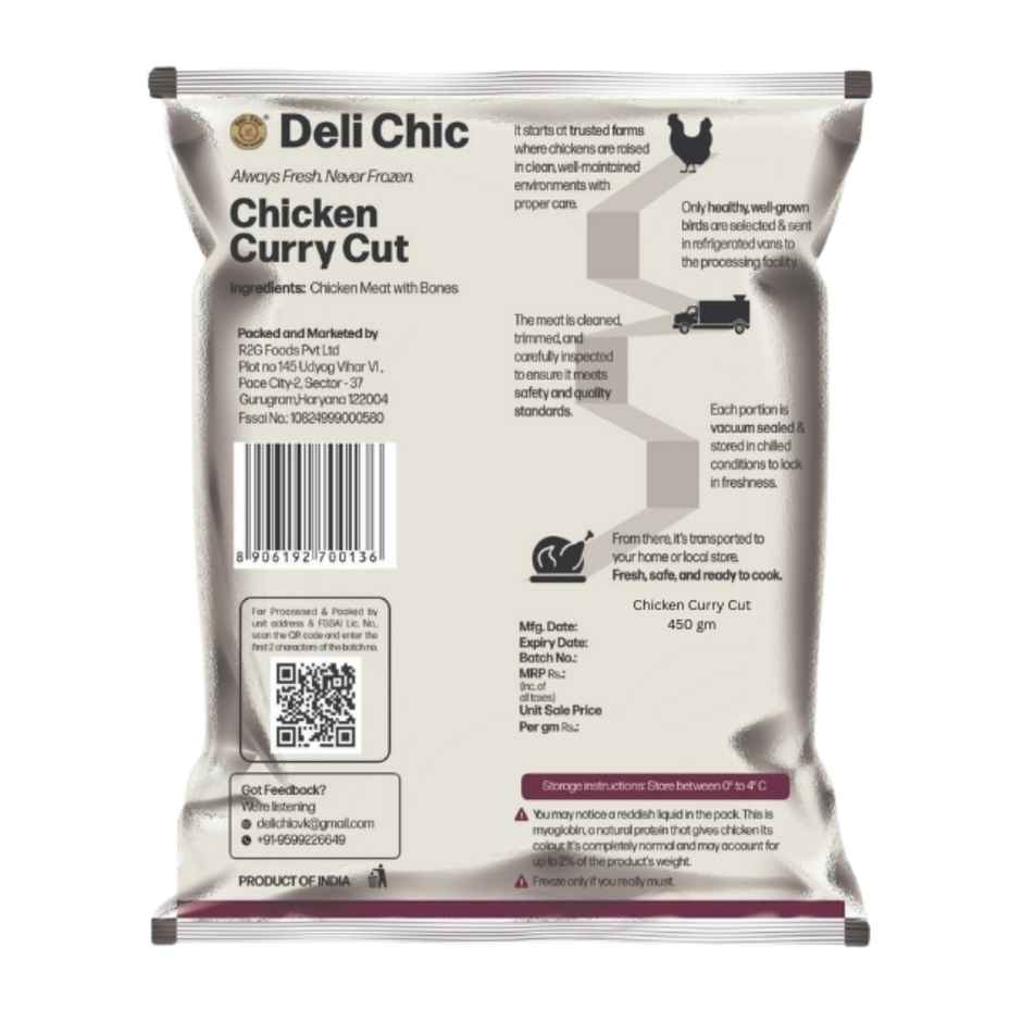 Delichic Chicken Curry Cut