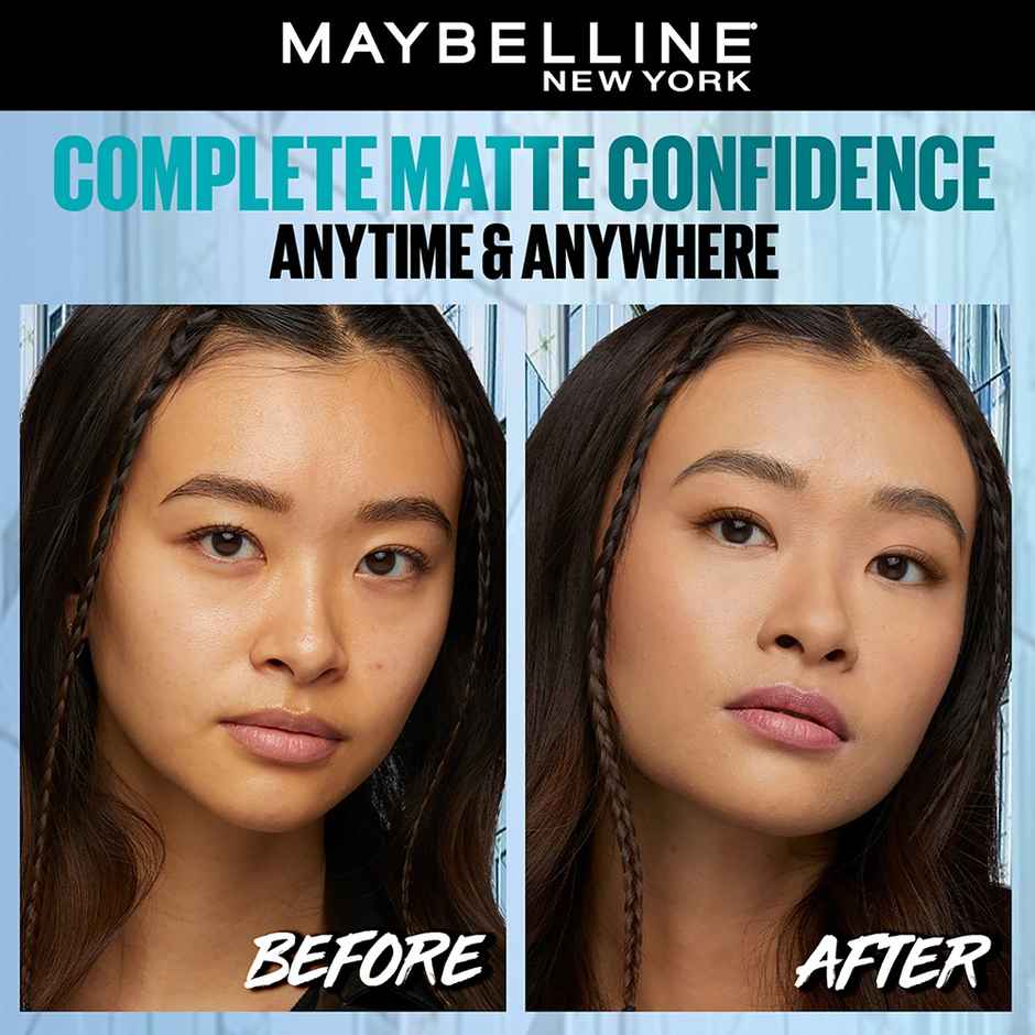 Maybelline New York Compact Powder - Natural Beige | Resists Humidity