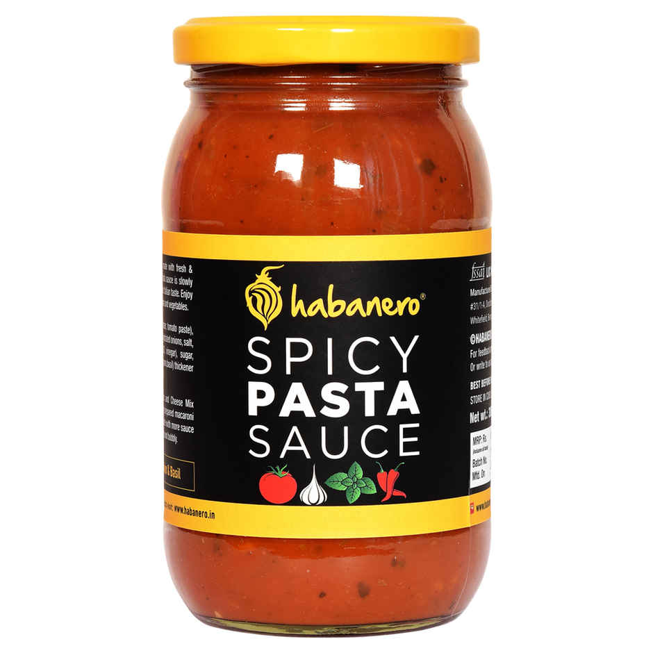 Habanero Herb Infused Arrabiata Style Spicy Pizza Pasta Sauce