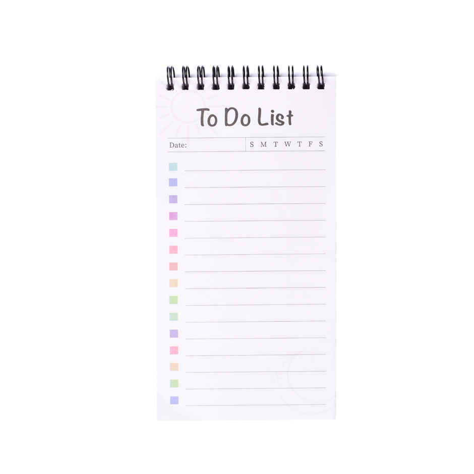 Papboo To-Do List With 80 Planing Pages 4*8 Inches, 70 Gsm Paper - Coffee Girl