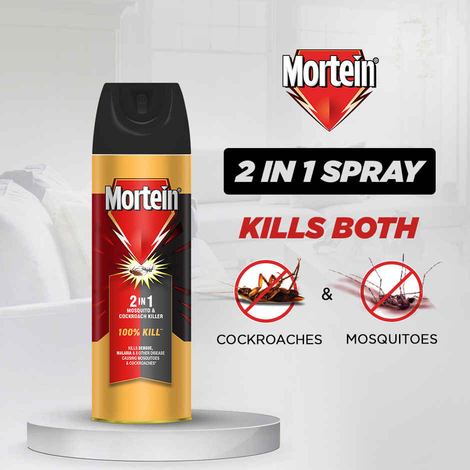 Mortein 2 in 1 Mosquito Killer & Cockroach Killer Spray