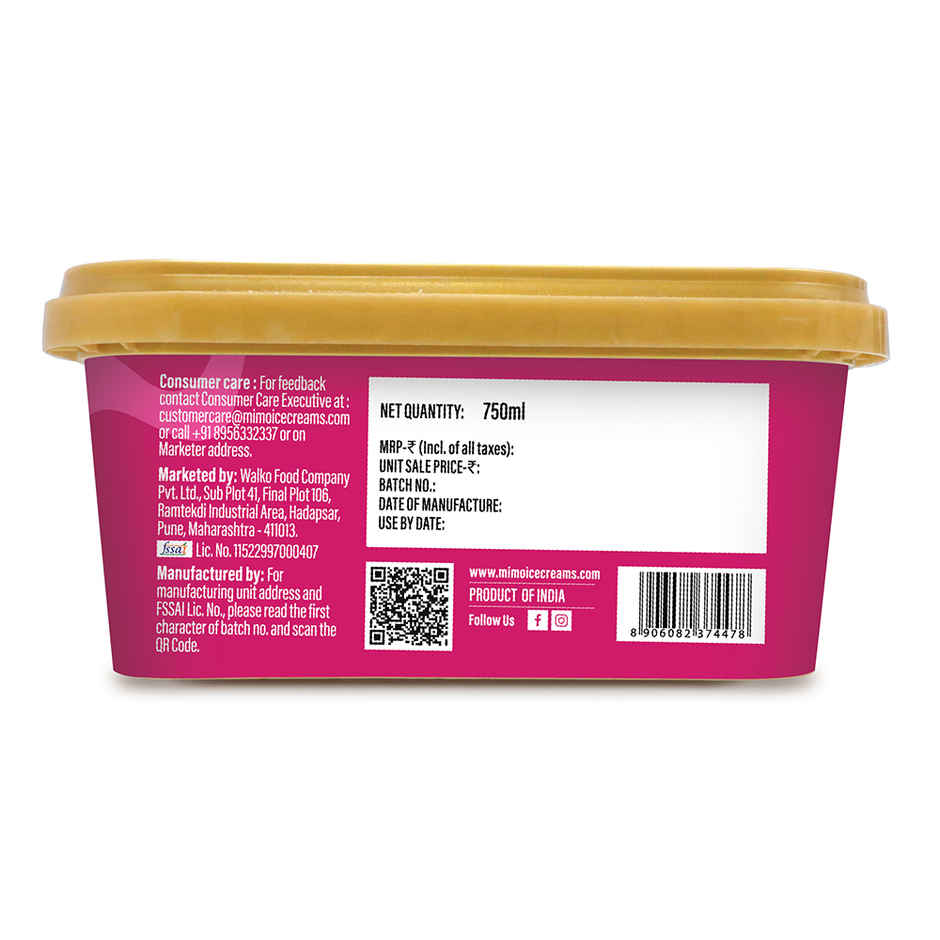 Mimo Strawberry Rush Divine Ice Cream Tub