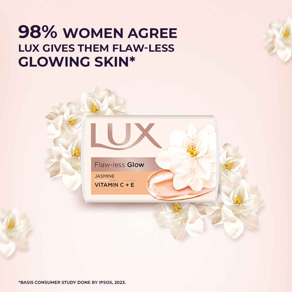 Lux Velvet Glow Jasmine & Vitamin E For Glowing Skin Beauty Soap Mega