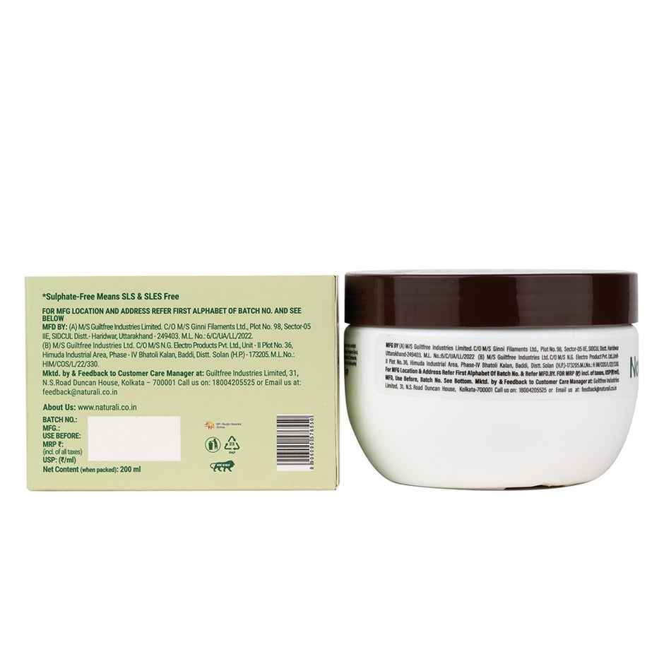 Naturali Anti-Dandruff Hair Mask - Hemp | Sage | Salicylic Acid | Clarifies Scalp