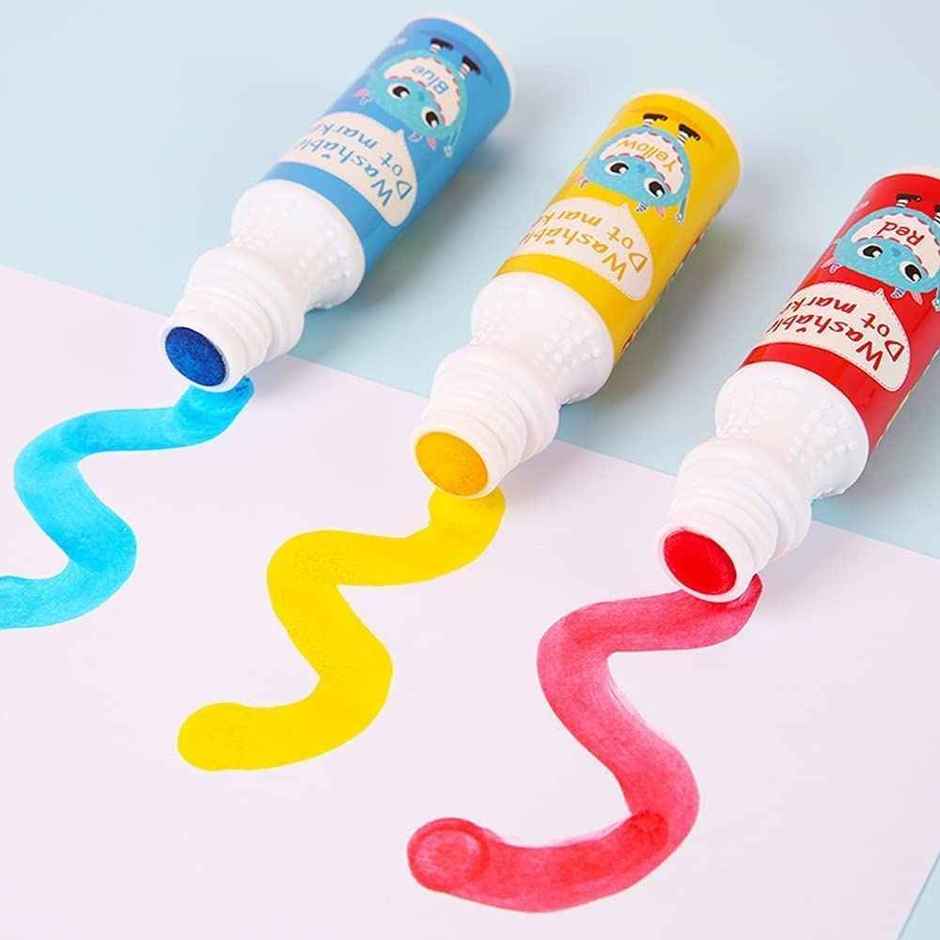 Dearjoy Super Dot Markers Multicolor - 8 Pieces