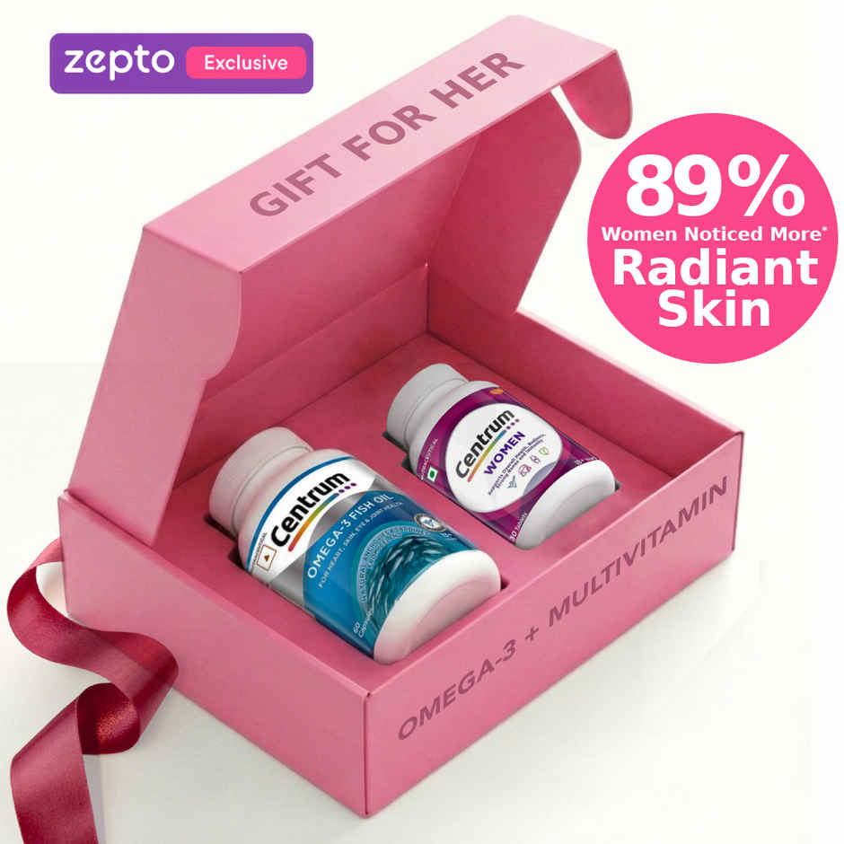 Centrum Multivitamin & Omega-3 Wellness Gift Box for Women