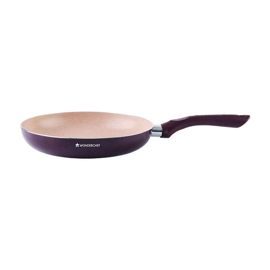 Wonderchef Milano Non Stick Cookware 4 Piece Set, Burgundy