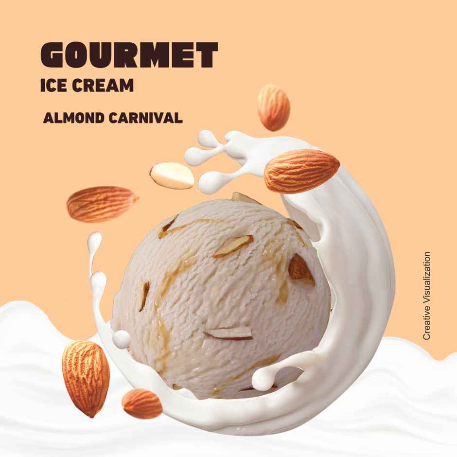 Vadilal Gourmet Almond Carnival Tub