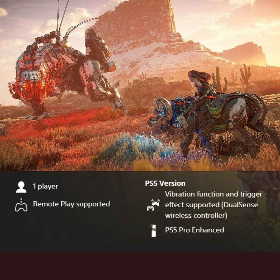 SONY PS5 Horizon Zero Dawn Remastered