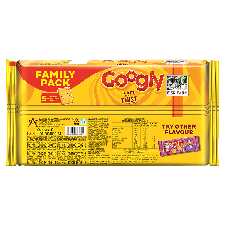 Biskfarm Googly Biscuits