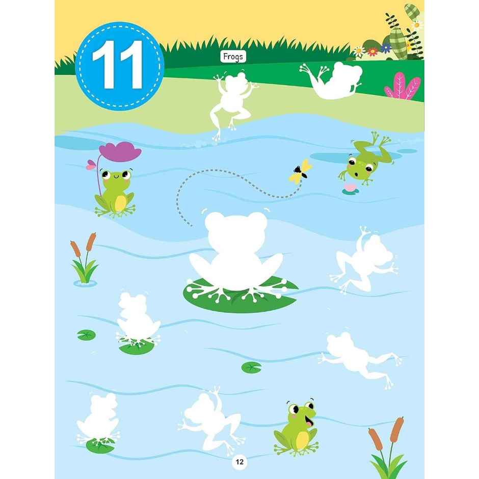 My First Sticker Books - Alphabet, Numbers, Shapes, Colours, Animals (Set of 4 Books)