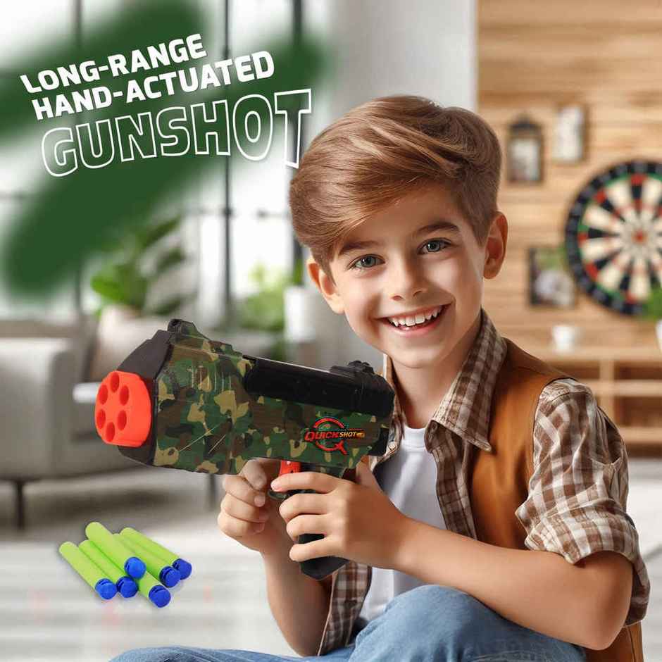 Toymaxx Camo Dart Blaster