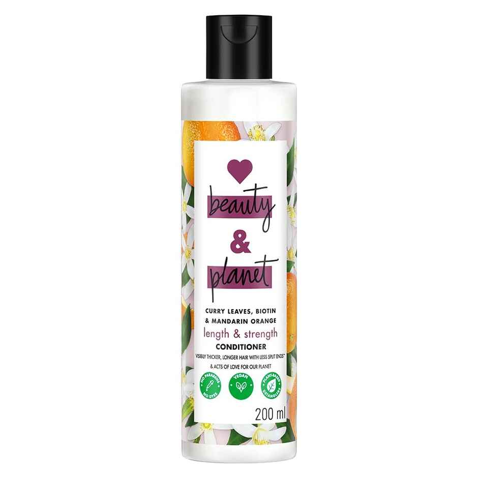 Love Beauty & Planet Curry Leaves Biotin & Mandarin Paraben Free Conditioner