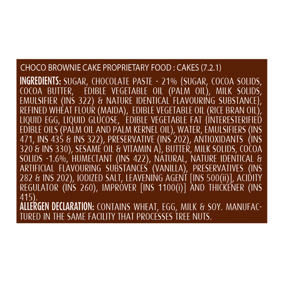 Elite Choco Brownie Cake