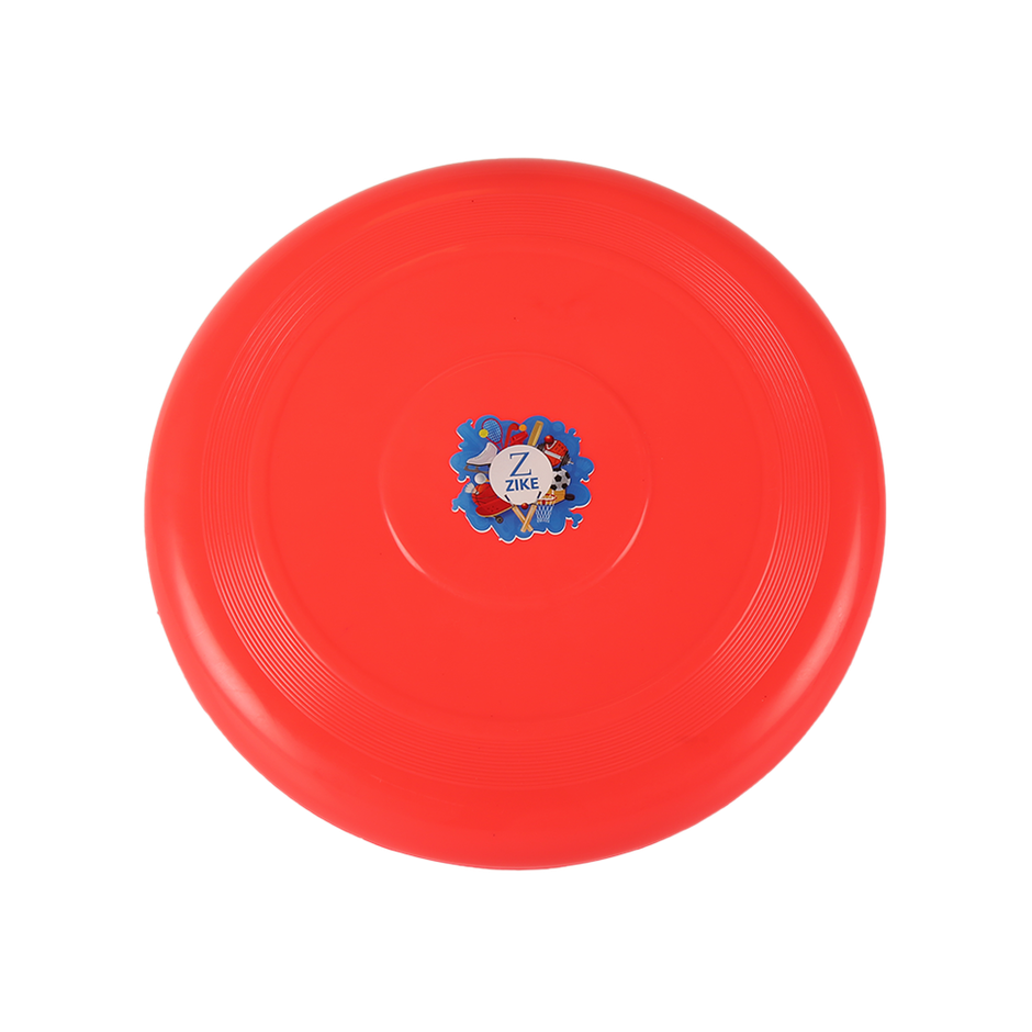 Zike Ultimate Frisbee - Size Large, Red Colour for Outdoor Fun
