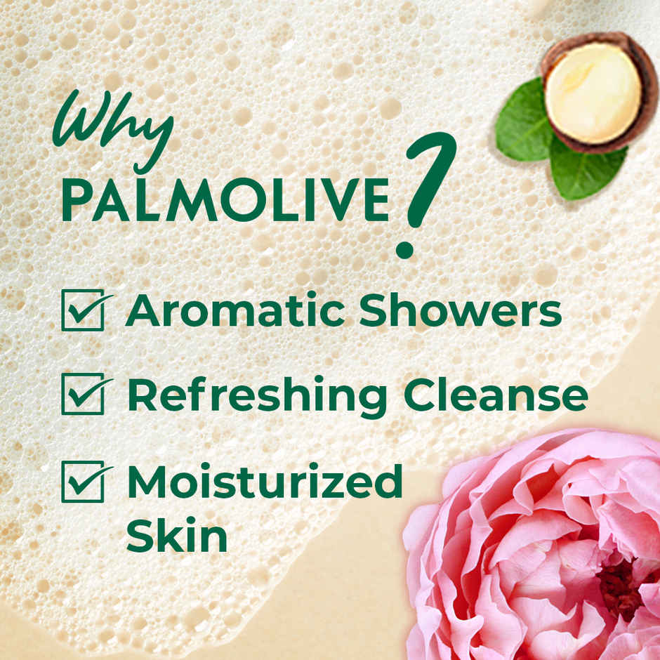 Palmolive Macadamia Oil With Peony Luminous Oils Shower Gel Combo