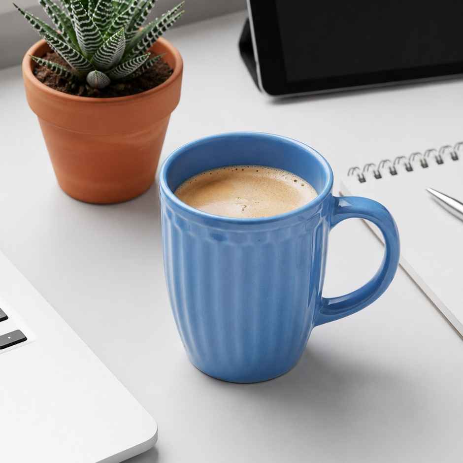 OGGN Ceramic Coffee,Tea,Milk & Mug - 280 ml | Blue