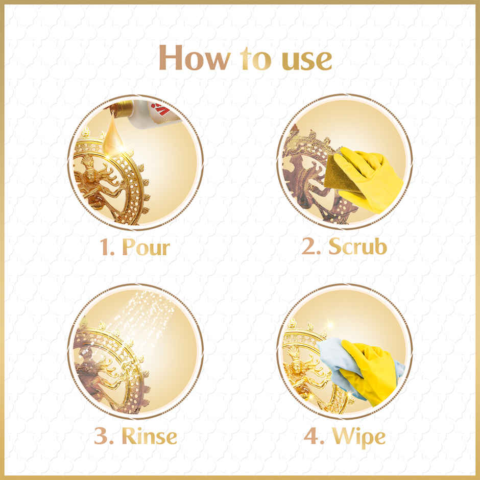 Vim Shudhham Sandalwood And Tamarind Gel for Copper, Brass & Silver