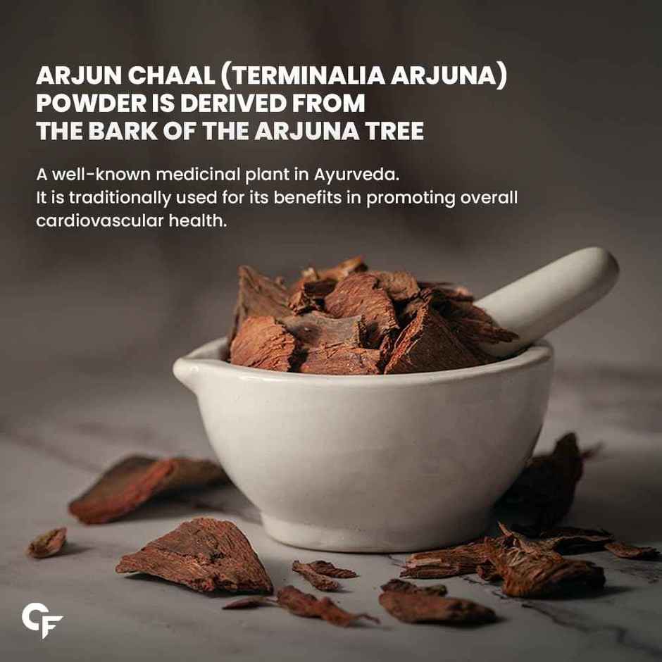 Carbamide Forte Arjun Ki Chaal Powder | Arjun Chaal Organic Arjuna Bark