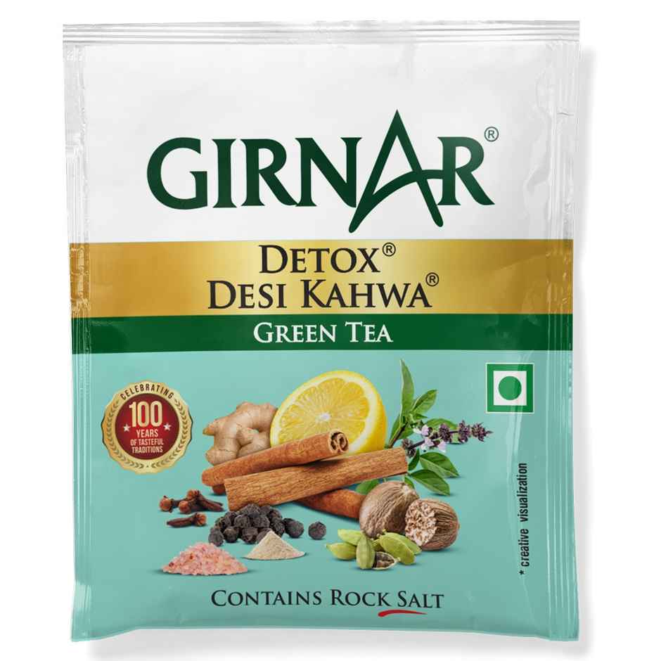Girnar Detox Desi Kahwa Green Tea Bags