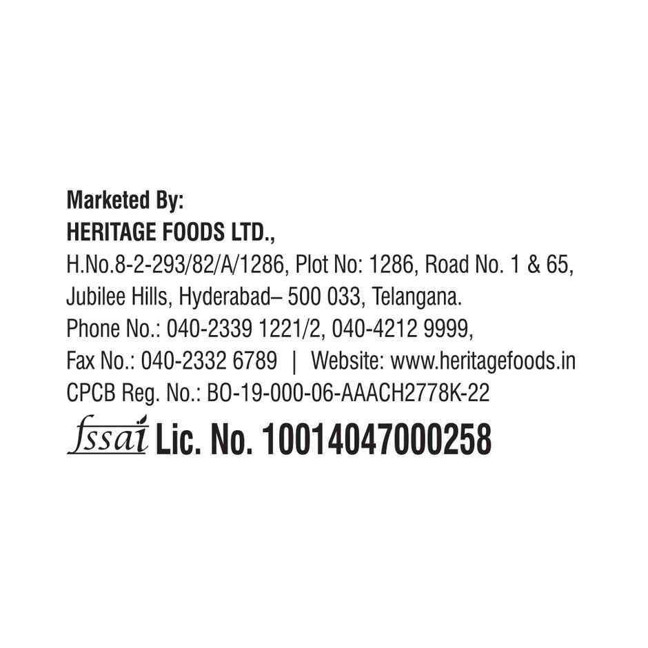 Heritage Organic Cow Fresh Milk  | Pouch
