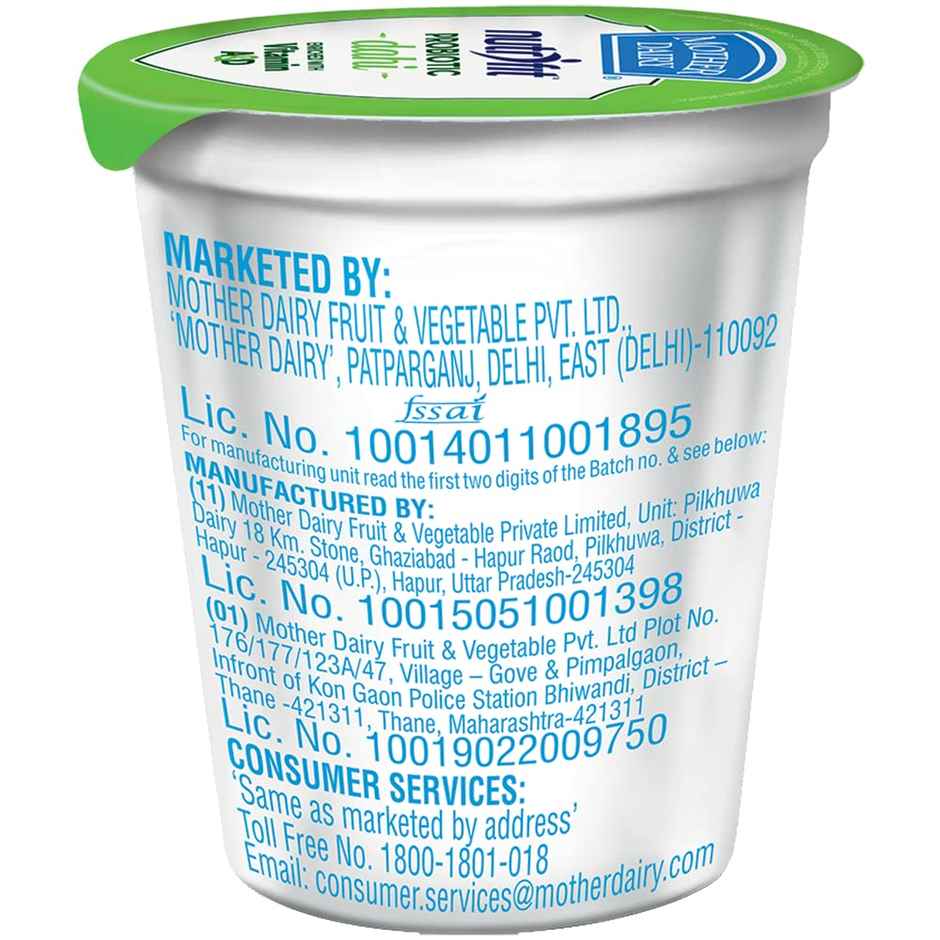 Mother Dairy Nutrifit Probiotic Cup Curd