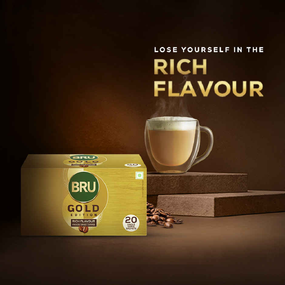 Bru Gold Freeze Dried Sachets