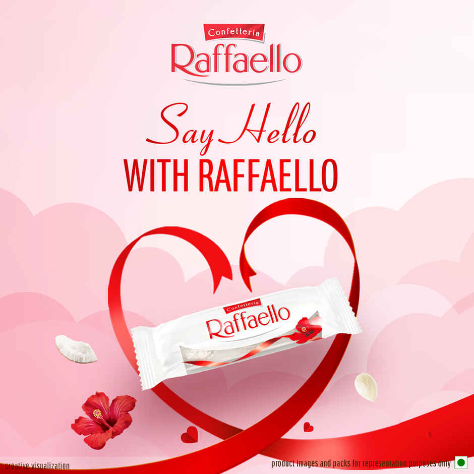 Confetteria Raffaello Ferrero Rocher Coconut And White Almond(30gms) & Skinn 247 Caramel Eau De Parfum(100ml) Combo