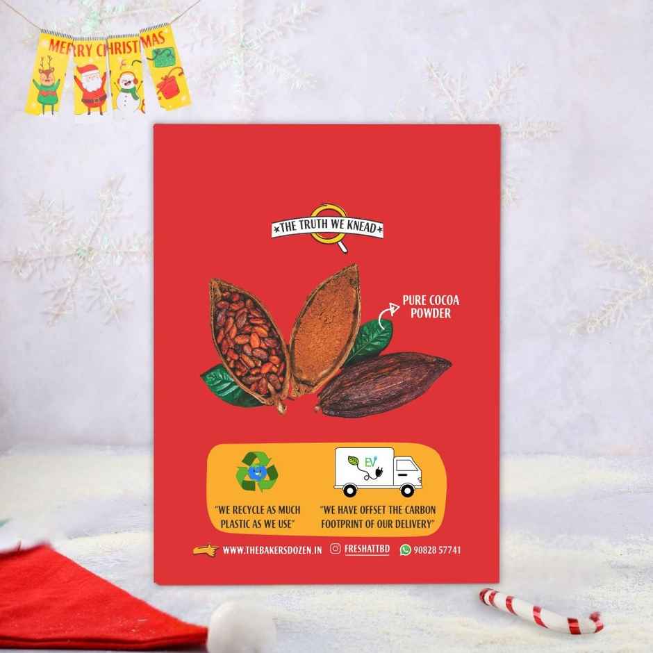 The Baker's Dozen Choco Chip Cake |Eggless Cake | Chocolate Cake | Tea Cake | Made with Cocoa Powder