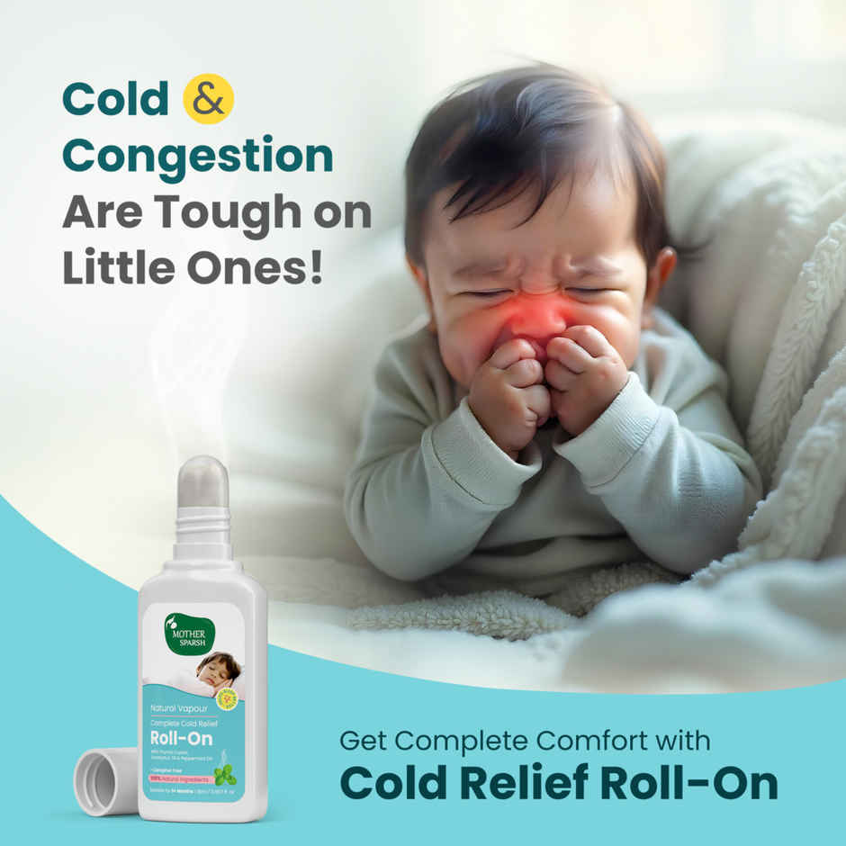 Mother Sparsh Cold Relief Vapour Roll-On For Babies