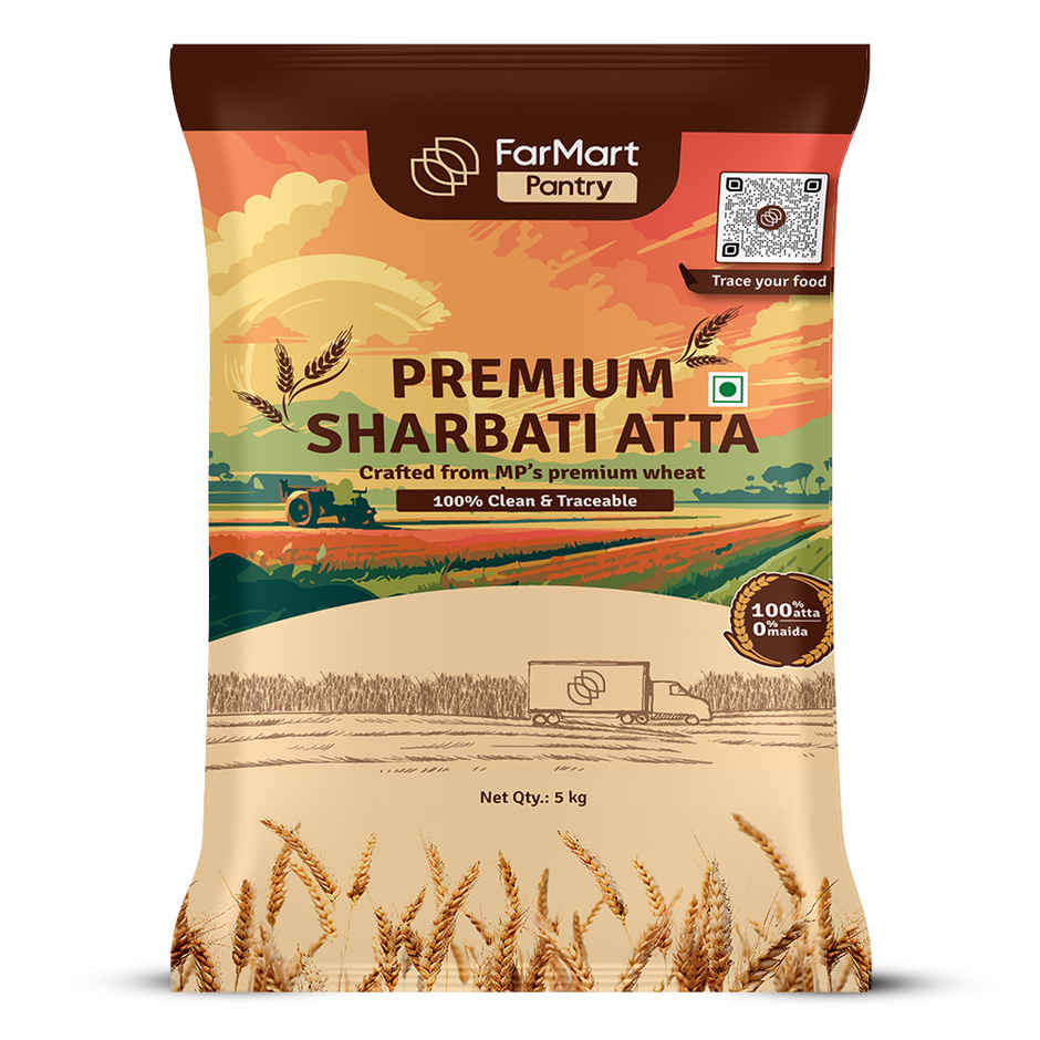 FarMart Pantry Premium Sharbati Atta