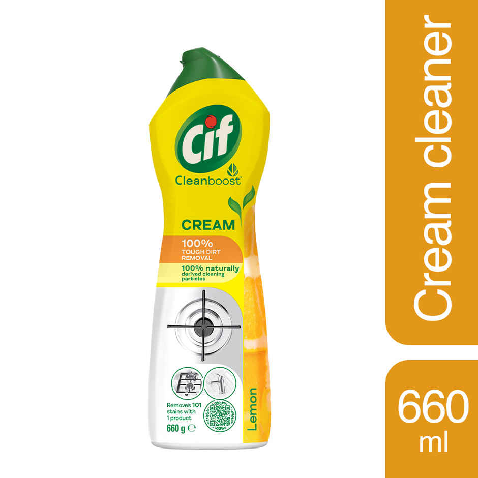 Cif Cream Multi Purpose Lemon Spray Cleaner