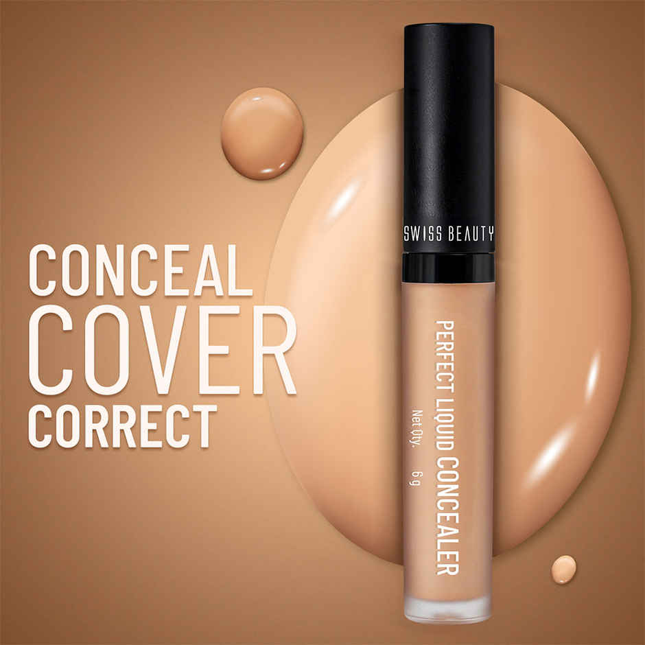 Swiss Beauty Liquid Concealer | 01 Warm Sand