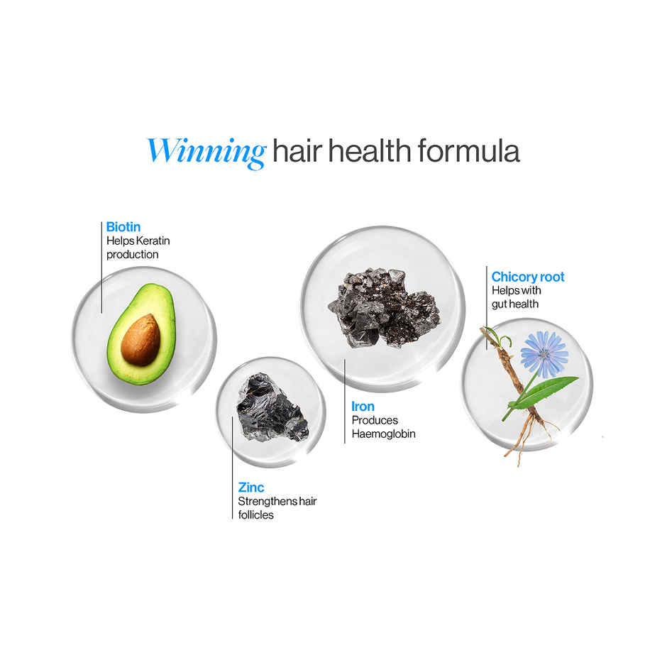 Be Bodywise 30 mcg Biotin Hair Gummies | Stronger Hair & Nails