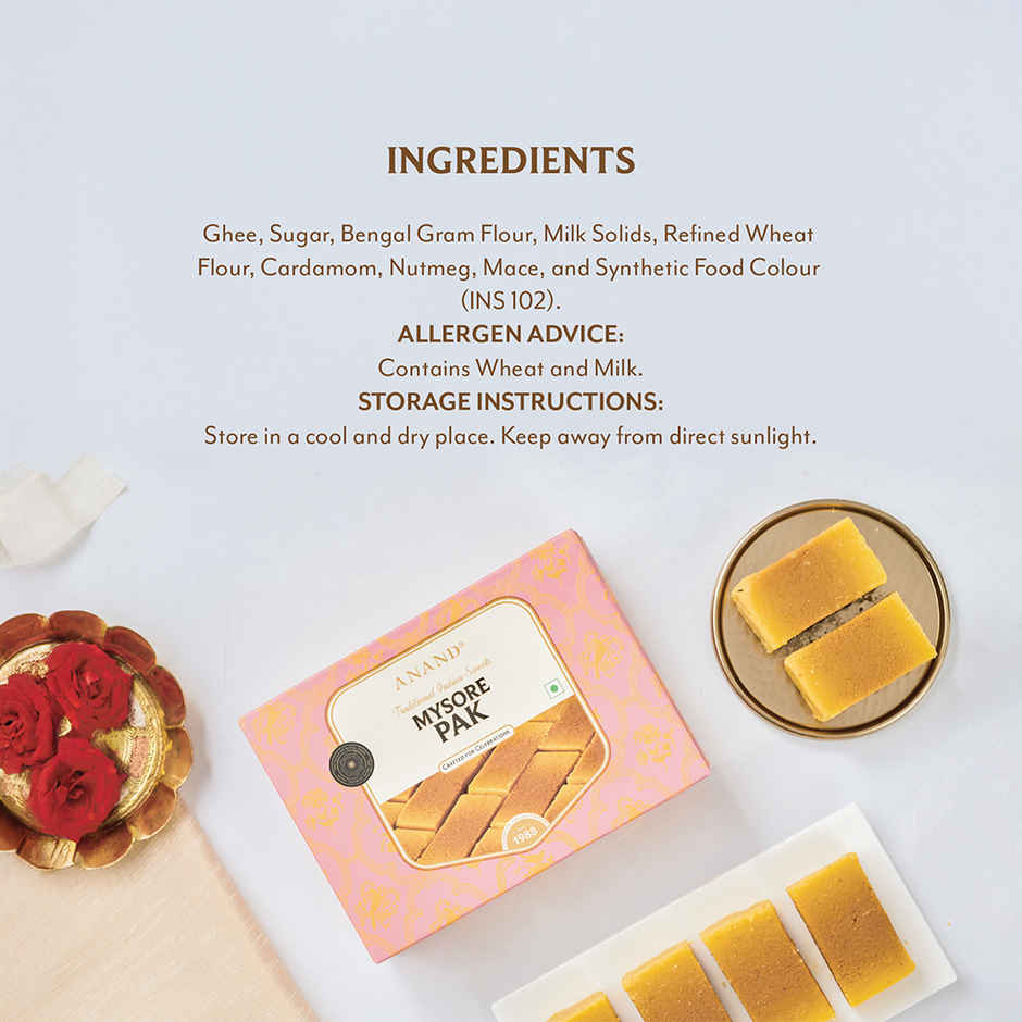 Ghee Mysore Pak by Anand