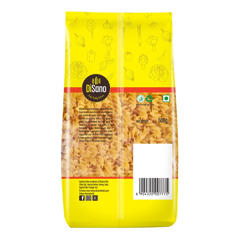 Disano Fusilli Pasta | Pure Durum Wheat