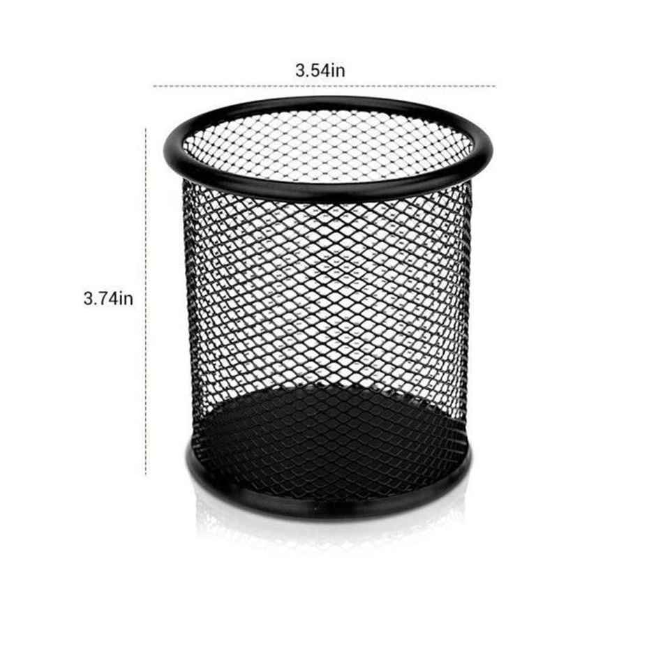 Chrome Round Pen Stand Mesh-Small