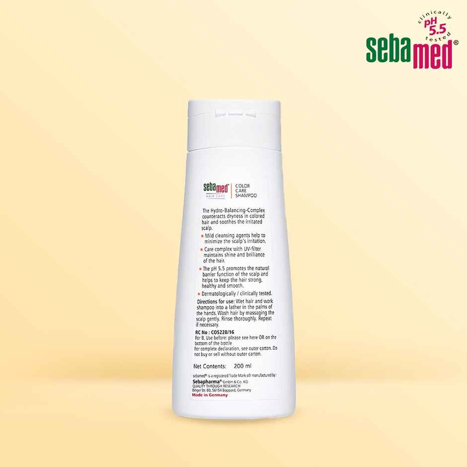 Sebamed Color Care Shampoo | pH5.5 I Protects shine & color brilliance