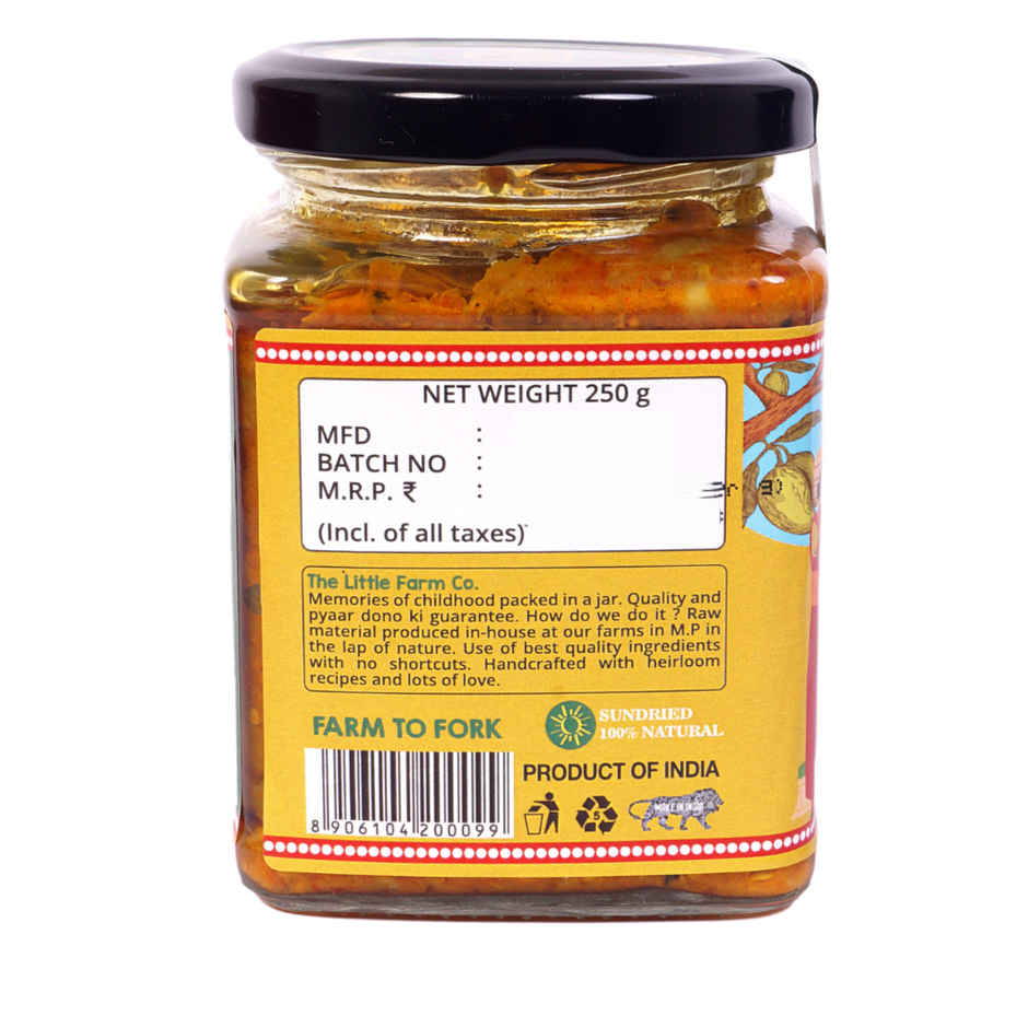 The Little Farm Co. Mango Pickle | Achaar | Made In Less Oil