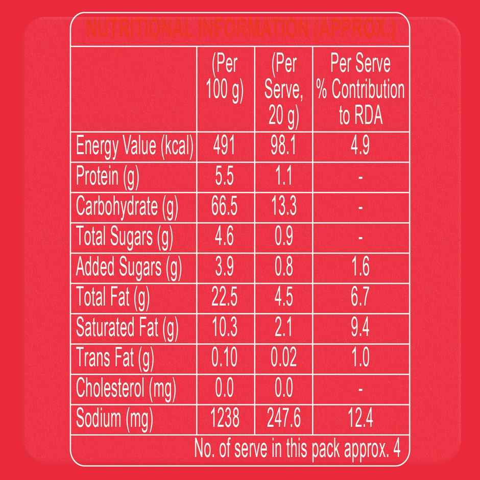 Crax Fritts Cream and Onion Corn & Potato Stick Snacks Combo